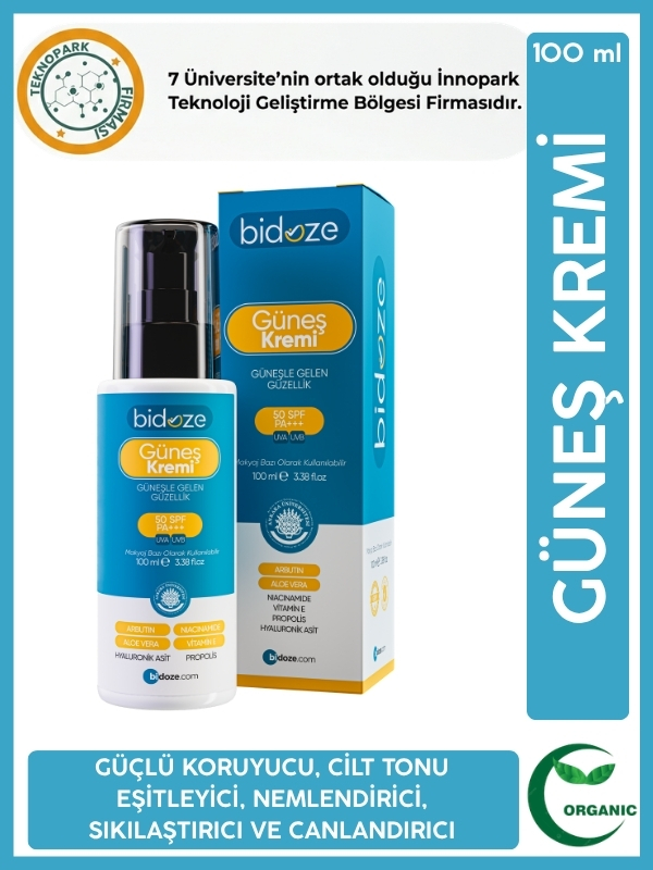 Bidoze Güneş Kremi 50+ SPF